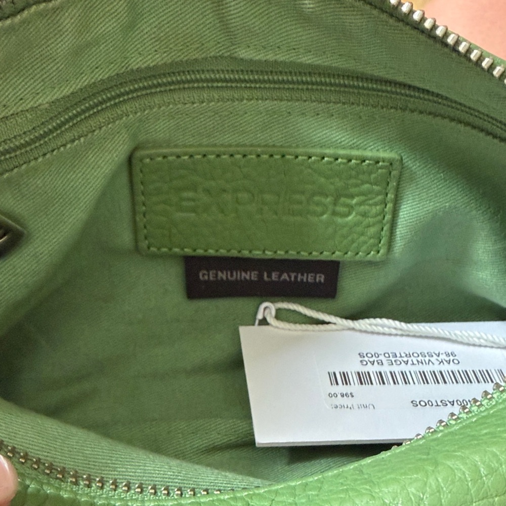 Vintage Green Shoulder Bag - Picture 2 of 4